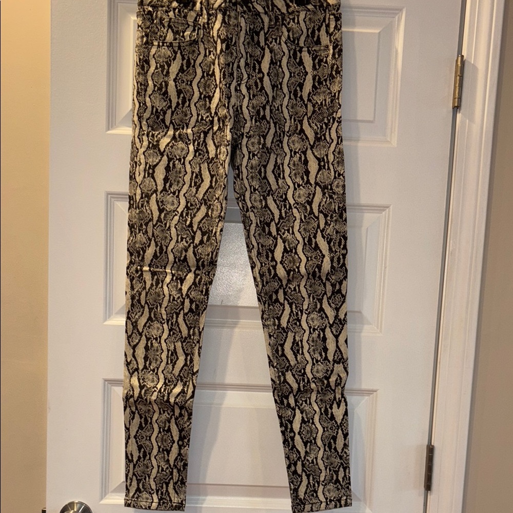 Snake Print Pants